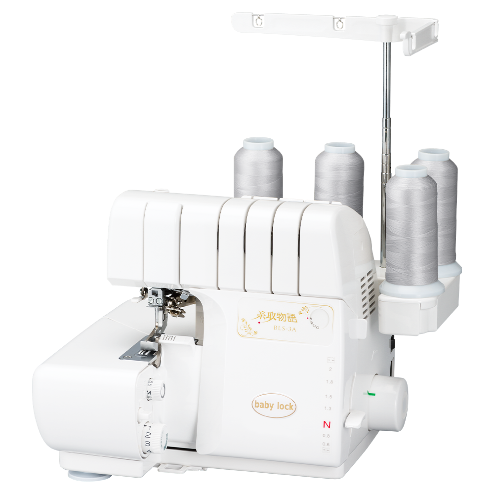 babylock ベビーロック 4本糸ロックミシン 糸取物語 BLS-3A babylock ベビーロック 4本糸ロックミシン 糸取物語 BLS-3A
