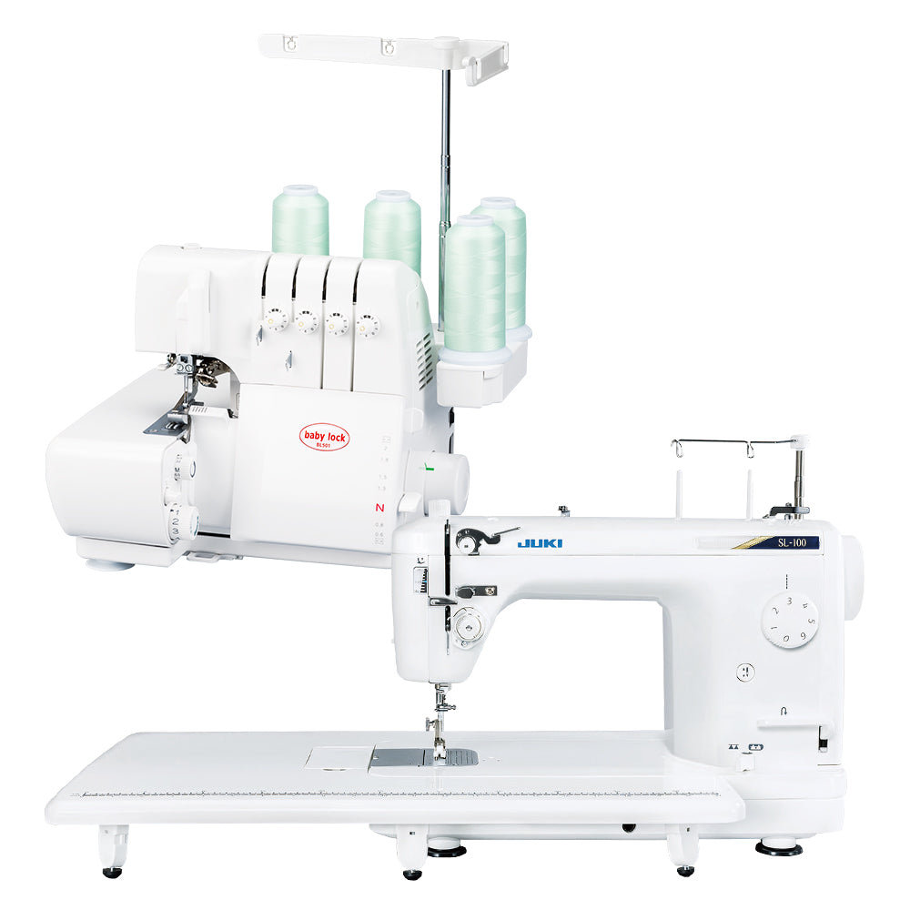 【セット販売】JUKI ジューキ 職業用ミシン + babylock ベビーロック 2本針4本糸ロックミシン