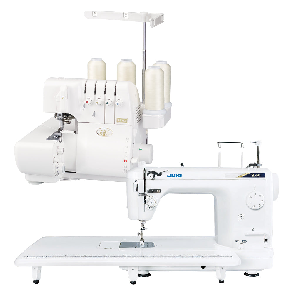 【セット販売】JUKI ジューキ 職業用ミシン + babylock ベビーロック 2本針4本糸ロックミシン
