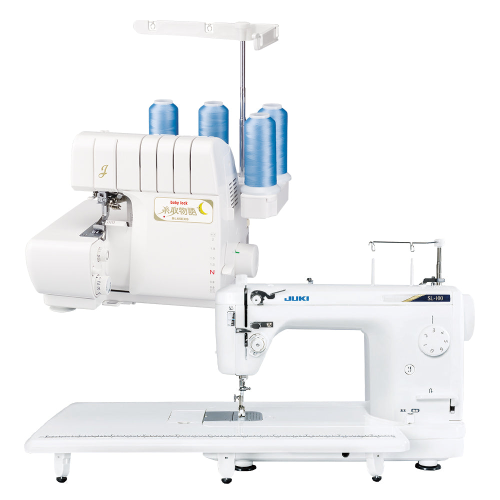 【セット販売】JUKI ジューキ 職業用ミシン + babylock ベビーロック 2本針4本糸ロックミシン