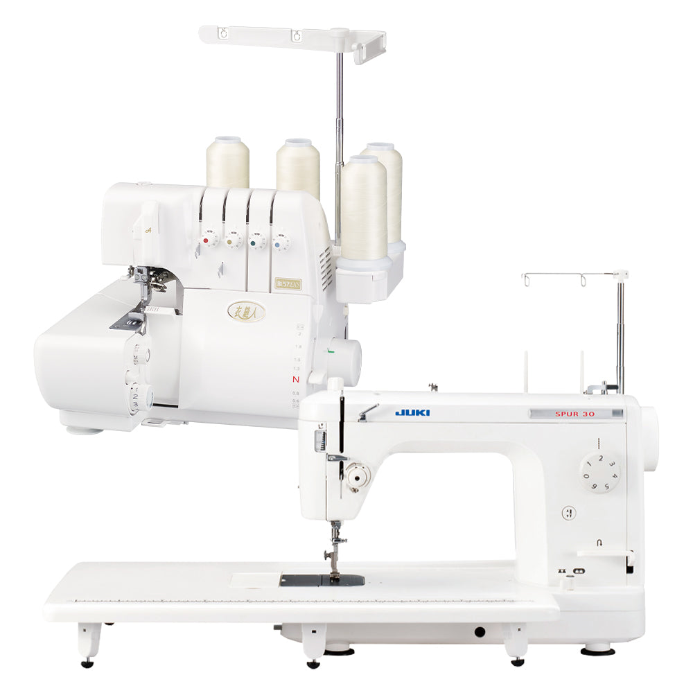 【セット販売】JUKI ジューキ 職業用ミシン + babylock ベビーロック 2本針4本糸ロックミシン