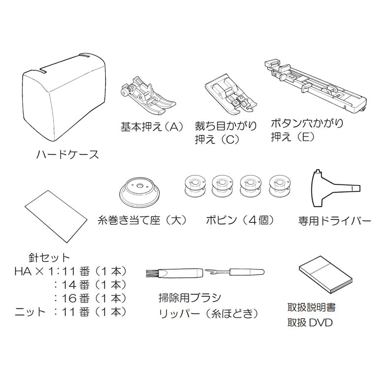 JUKI ジューキ コンピューターミシン GRACE グレース HZL-G200