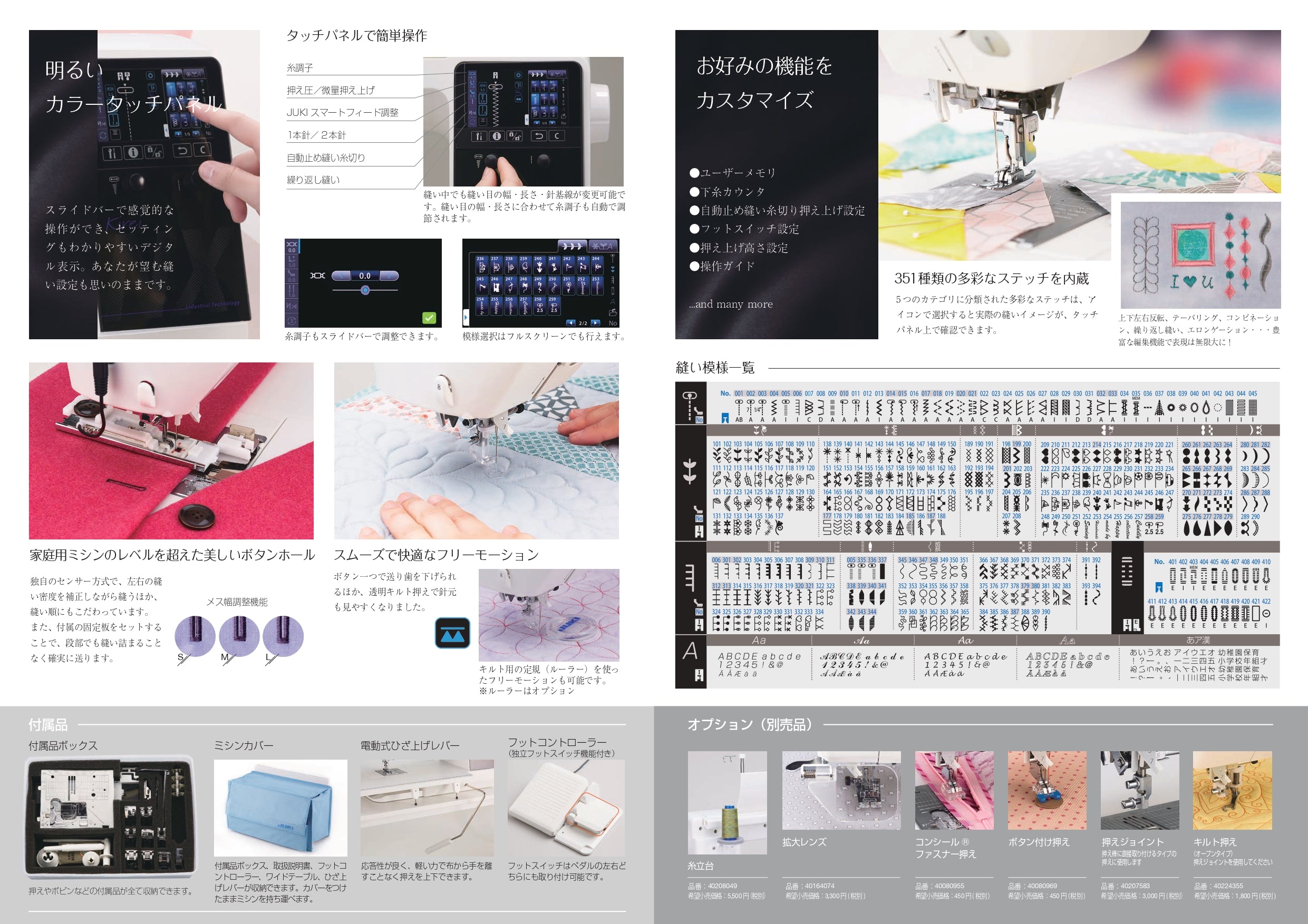 JUKI ジューキ コンピューターミシン Kirei HZL-NX7