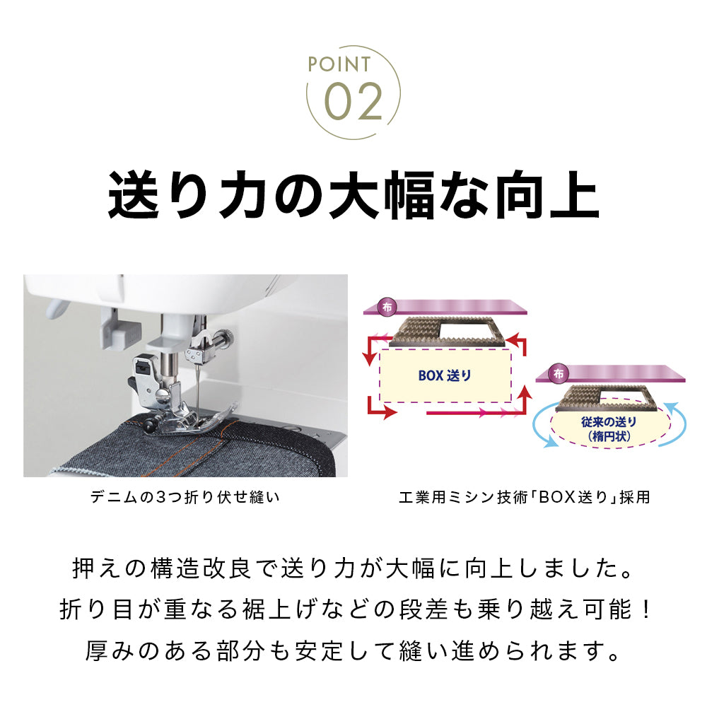 JUKI Computer Sewing Machine GLACE HZL-G100B