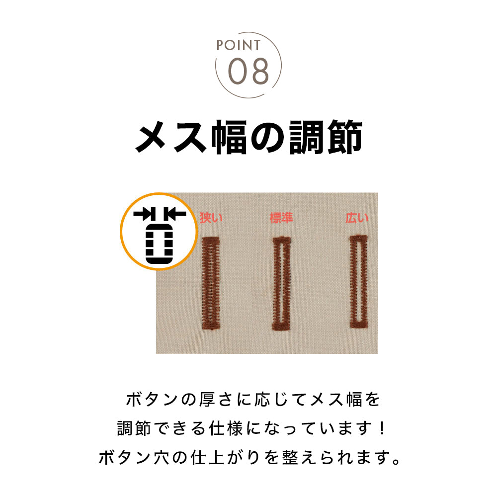 JUKI ジューキ 職業用ミシン専用コンピューター式ボタンホーラー EB-1