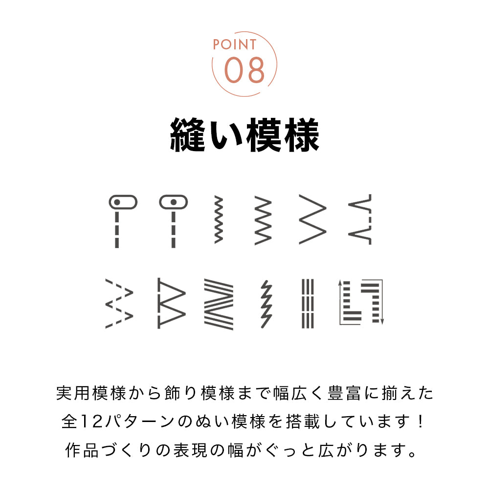 SINGER シンガー 電子ミシン ヌイヌイ CE-15