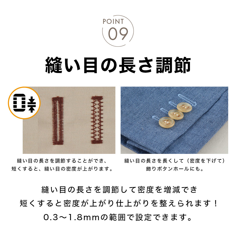 JUKI ジューキ 職業用ミシン専用コンピューター式ボタンホーラー EB-1