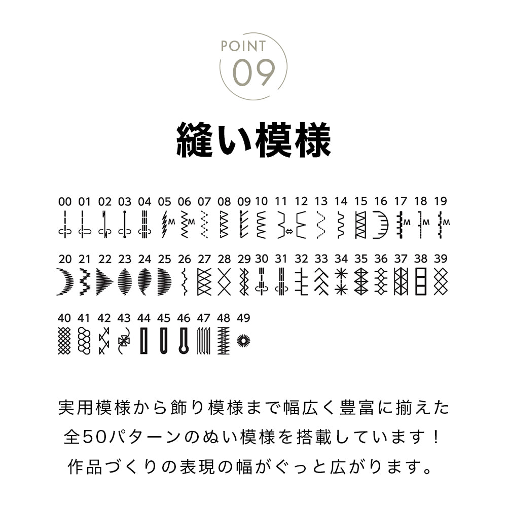 JANOME Computer Sewing Machine J-513