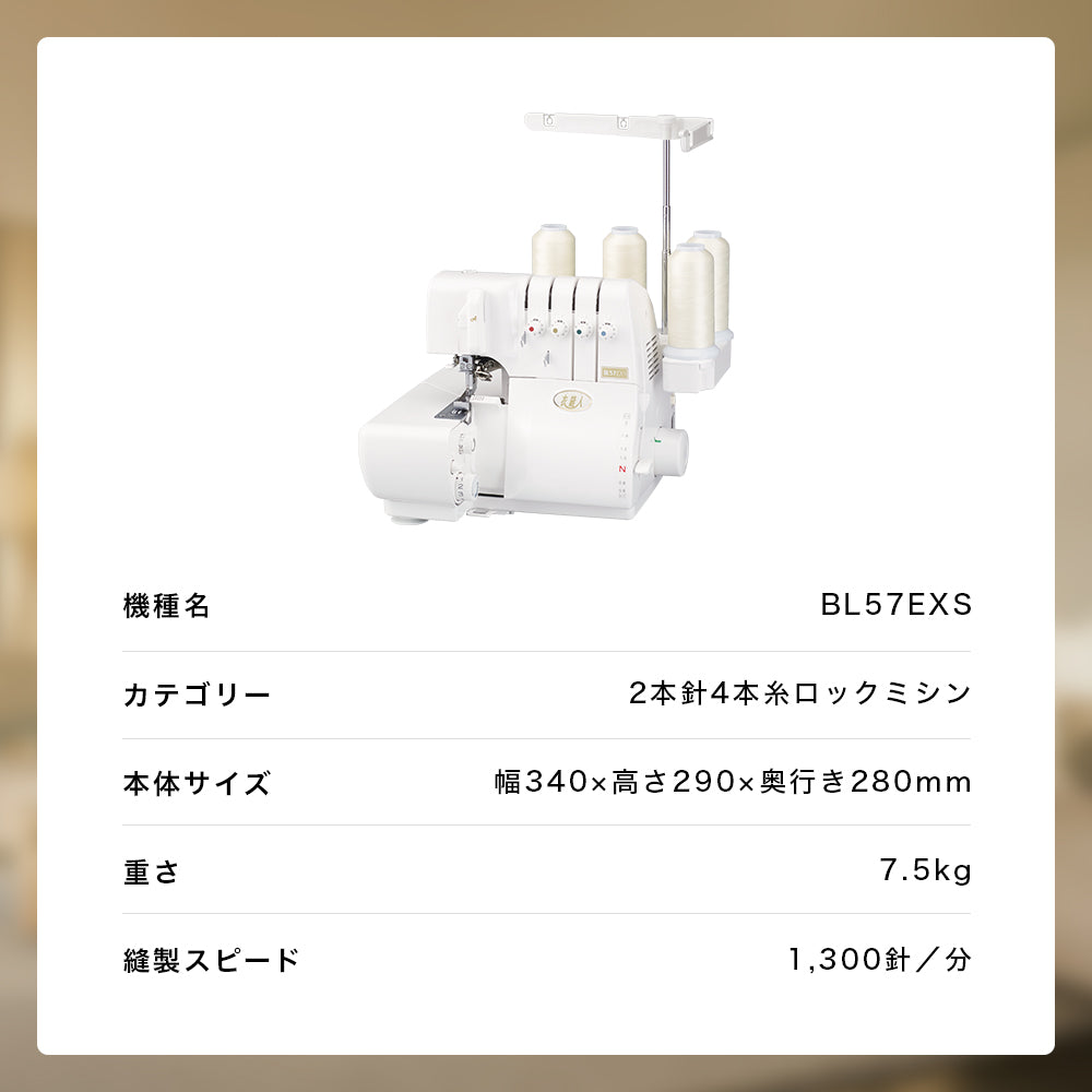 カート追加で特別割引】babylock ベビーロック 4本糸ロックミシン 衣縫人