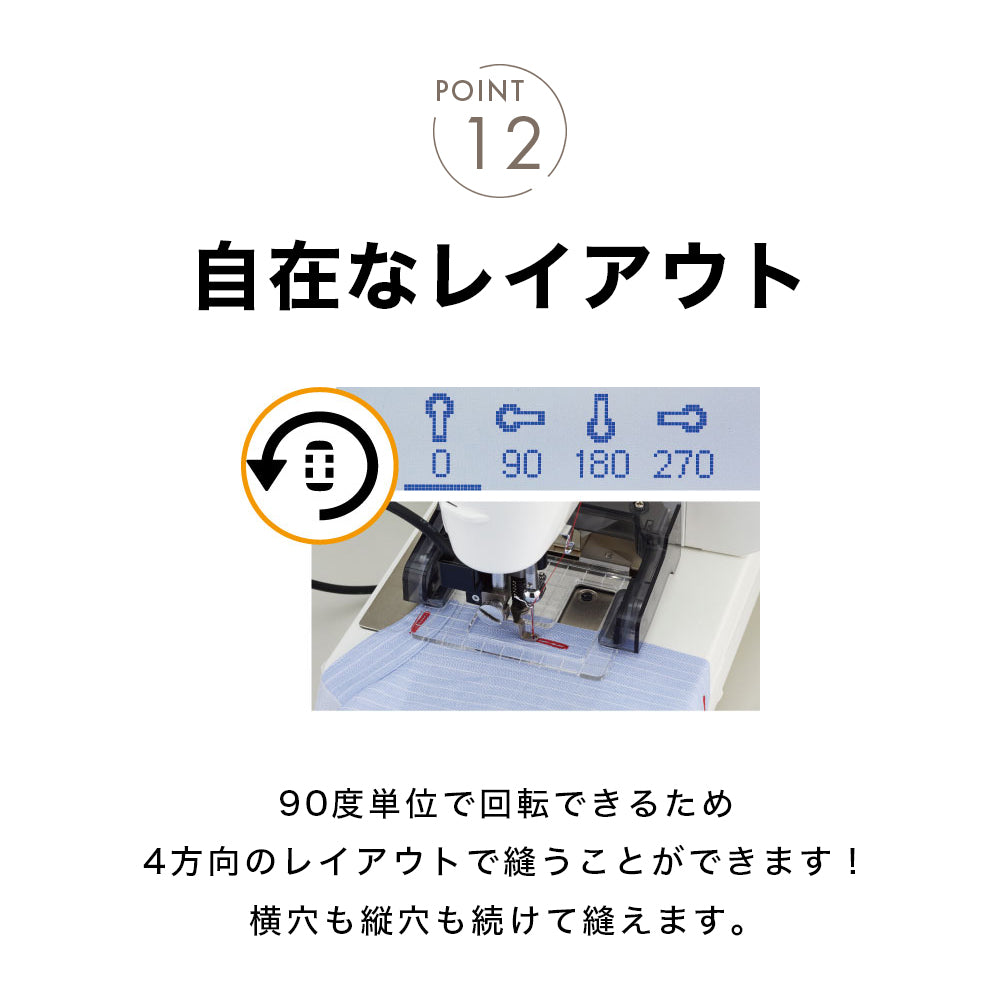 JUKI ジューキ 職業用ミシン専用コンピューター式ボタンホーラー EB-1