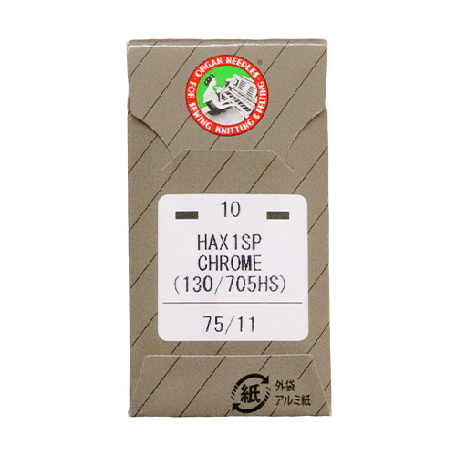 オルガン針 家庭用ミシン針 ORGAN NEEDLES 10本入り HA×1SP CHROME