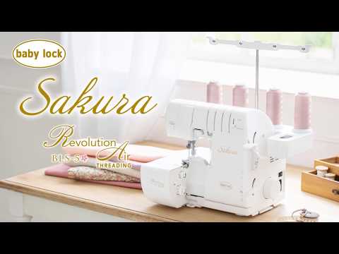 babylock ベビーロック 4本糸ロックミシン Sakura BLS-5