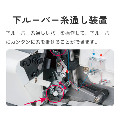 JUKI ジューキ 3本糸ロックミシン MO-03DN