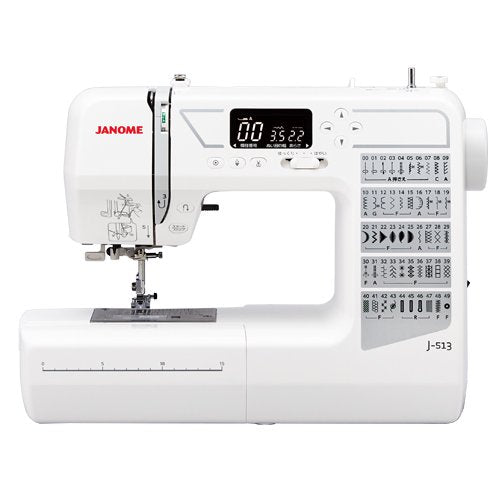 今だけ豪華特典付き】JANOME ジャノメ コンピューターミシン J-513