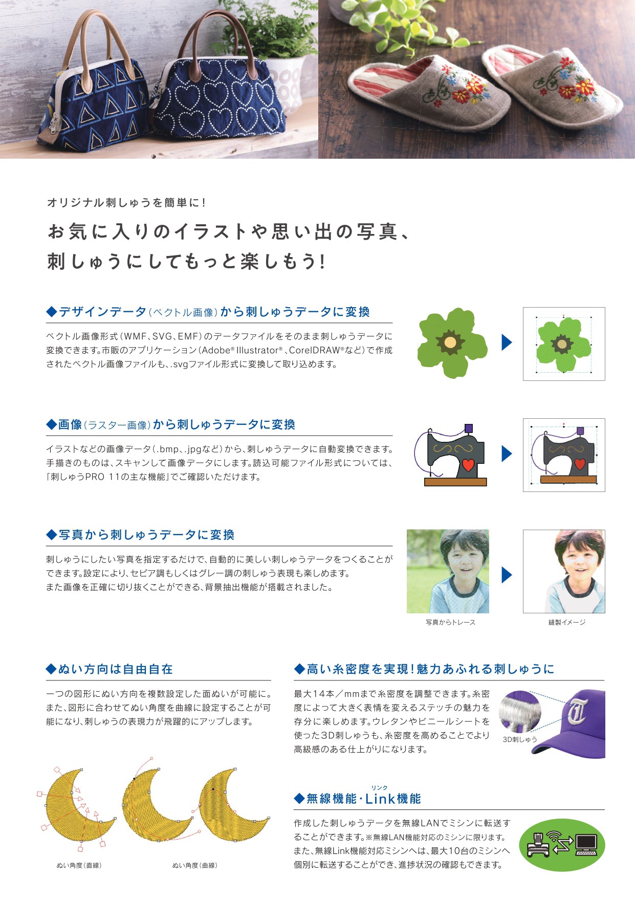 brother ブラザー PCデータ作成機 刺しゅうプロ11 （USBメモリスティック）ESY1011